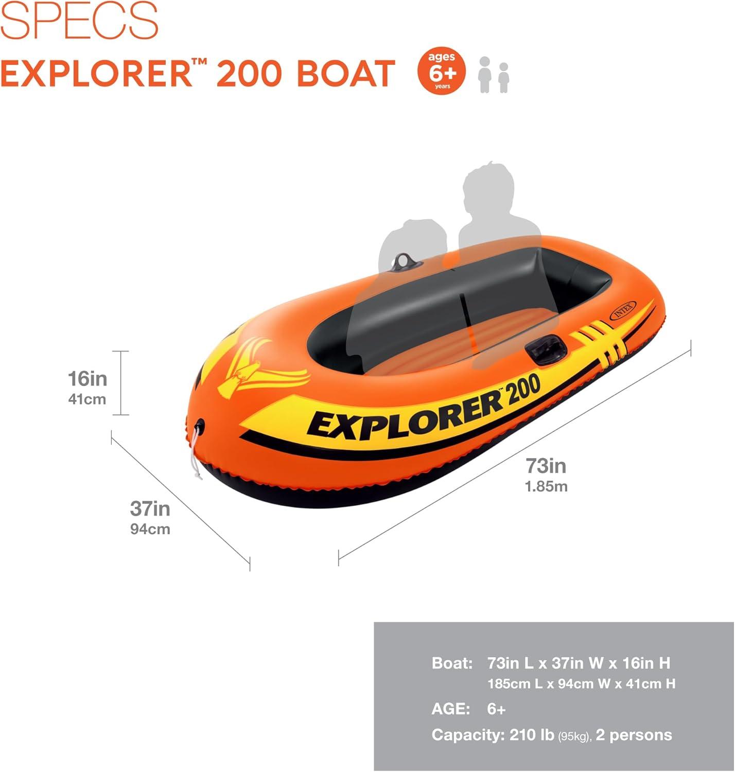 Intex Explorer 200 Inflatable Raft