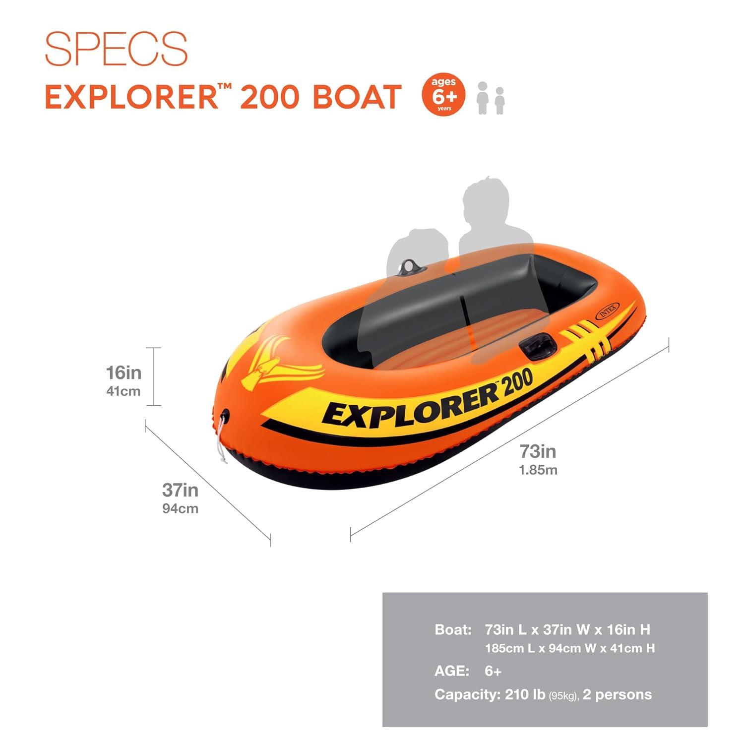 Intex Explorer 200 Inflatable Raft