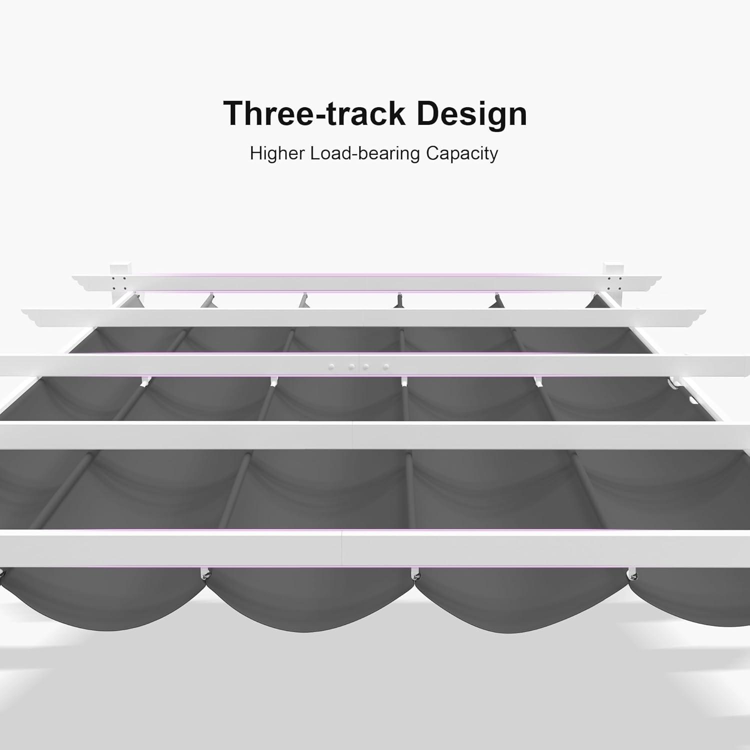 PURPLE LEAF Pergola 10' X 13' Outdoor Retractable Metal Patio Pergola with Shade Cover for Garden Yard Pavilion Grill for Beach Deck Gazebo, Terra