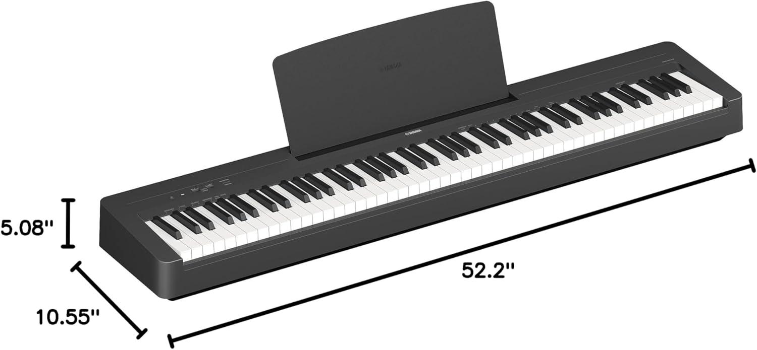 Yamaha P-143 88-Key Digital Piano Black