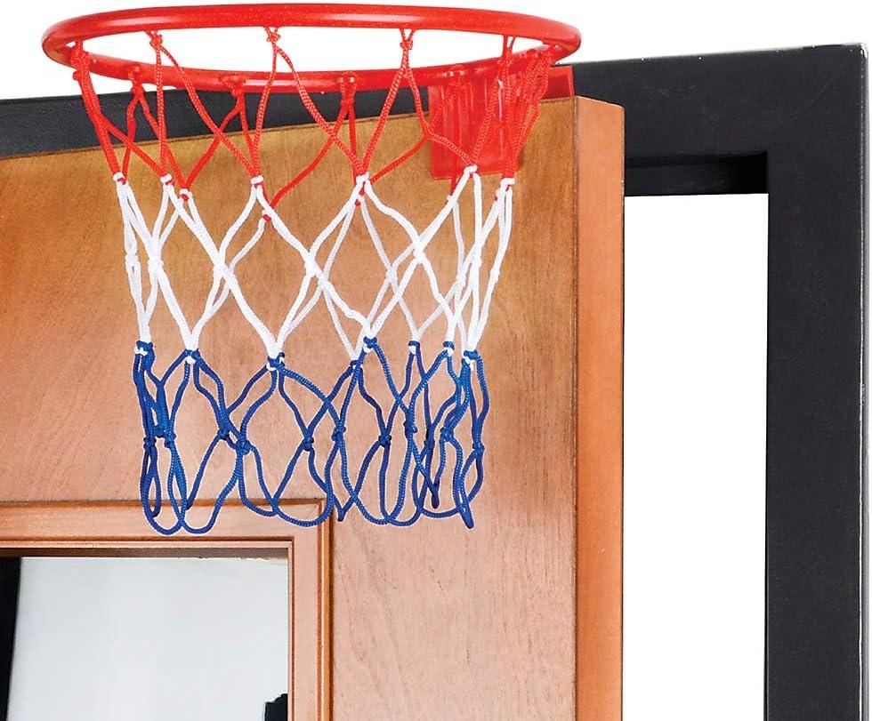 Over-the-Door Mini Basketball Hoop Set with Plastic Frame