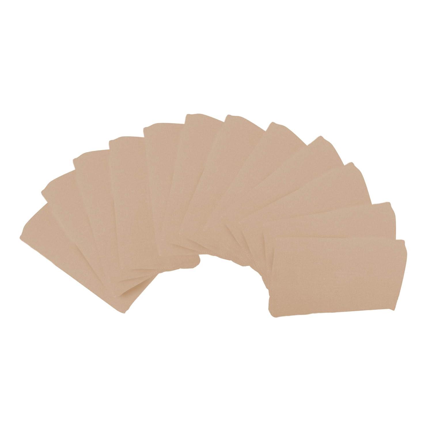 Saro Lifestyle Everyday Cloth Table Napkins (Set of 12), Cappucino, 20" x 20"