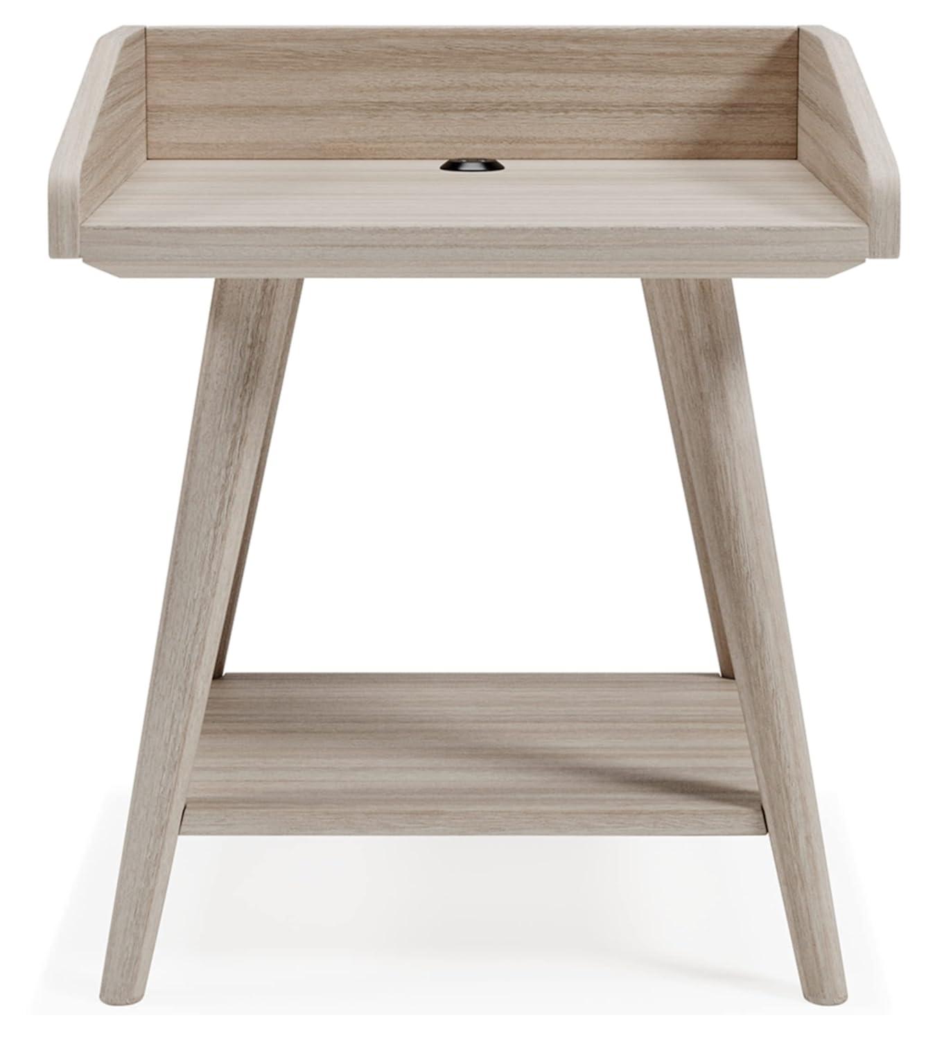 Signature Design by Ashley Casual Blariden Accent Table, Light Tan