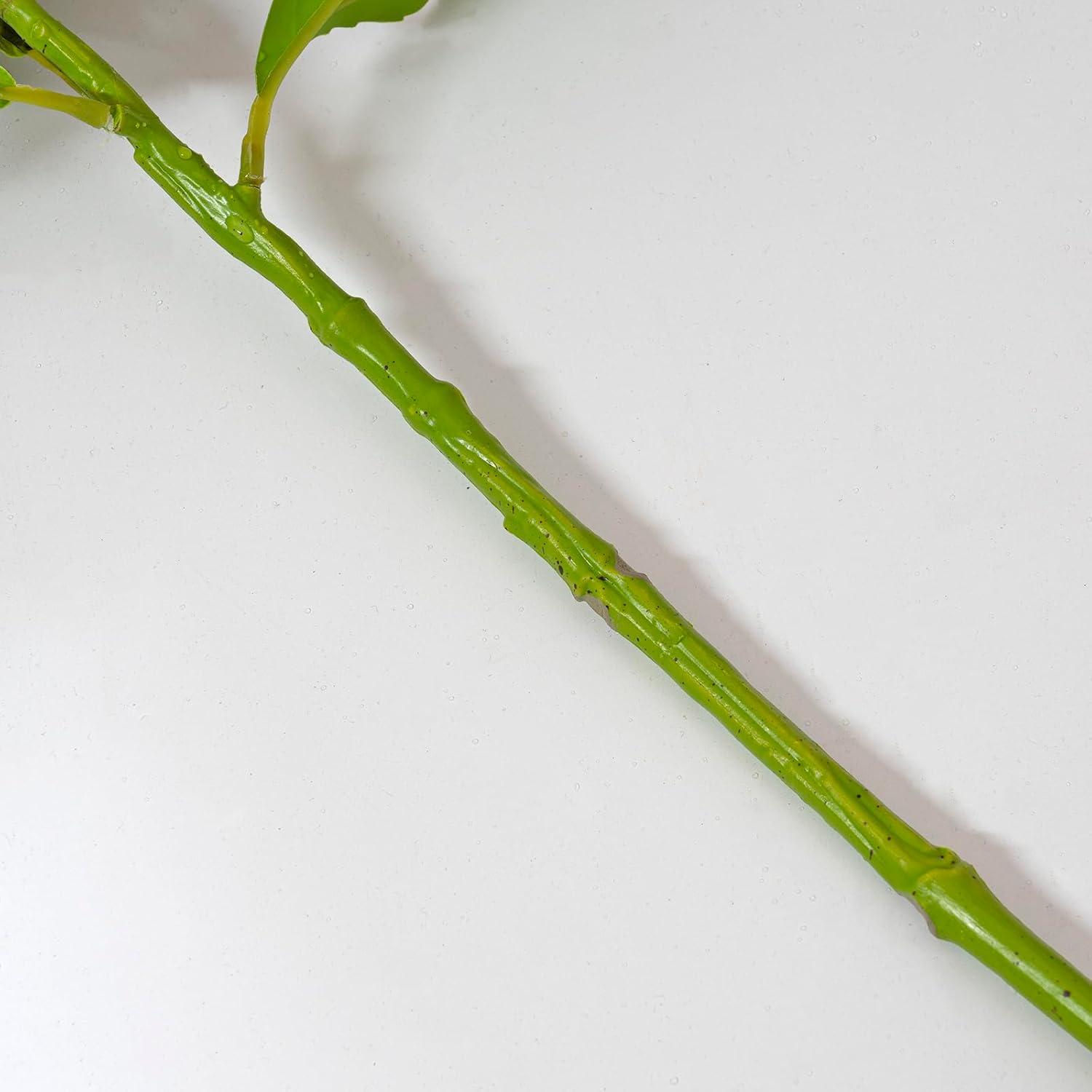 Real Touch Pink Artificial Hydrangea Bouquet for Office Decor