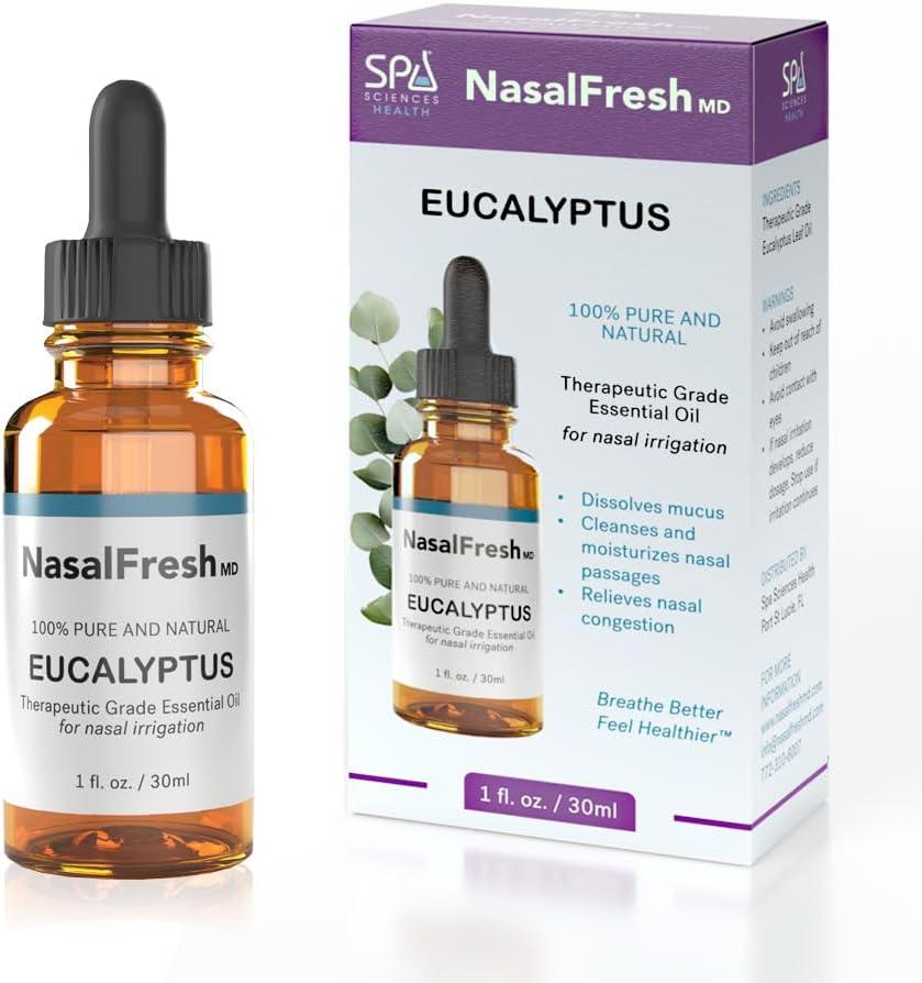 NasalFresh MD Therapeutic Grade Eucalyptus Essential Oil