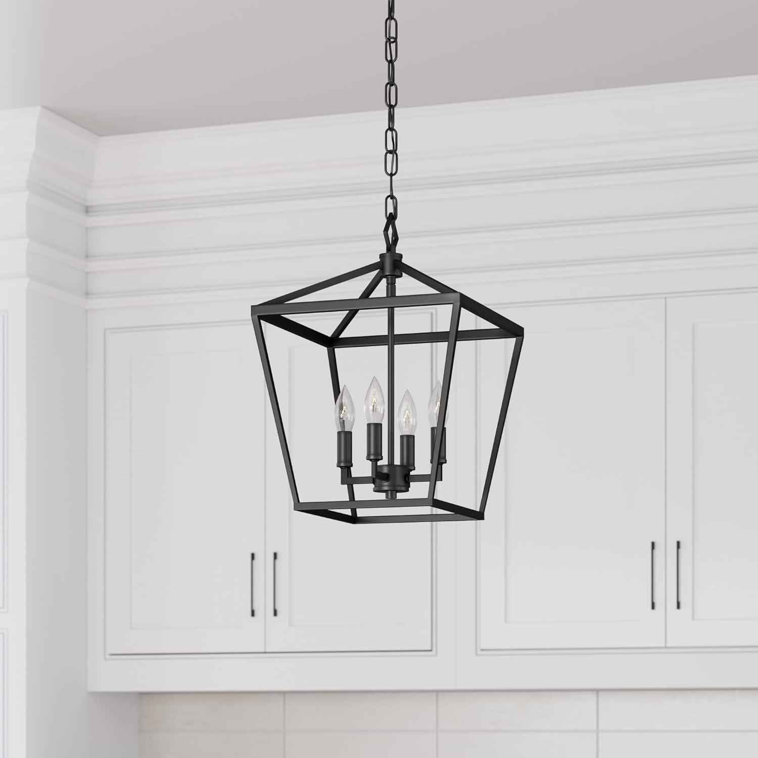 Millennium Lighting Ritner 4 - Light Pendant in  Modern Gold
