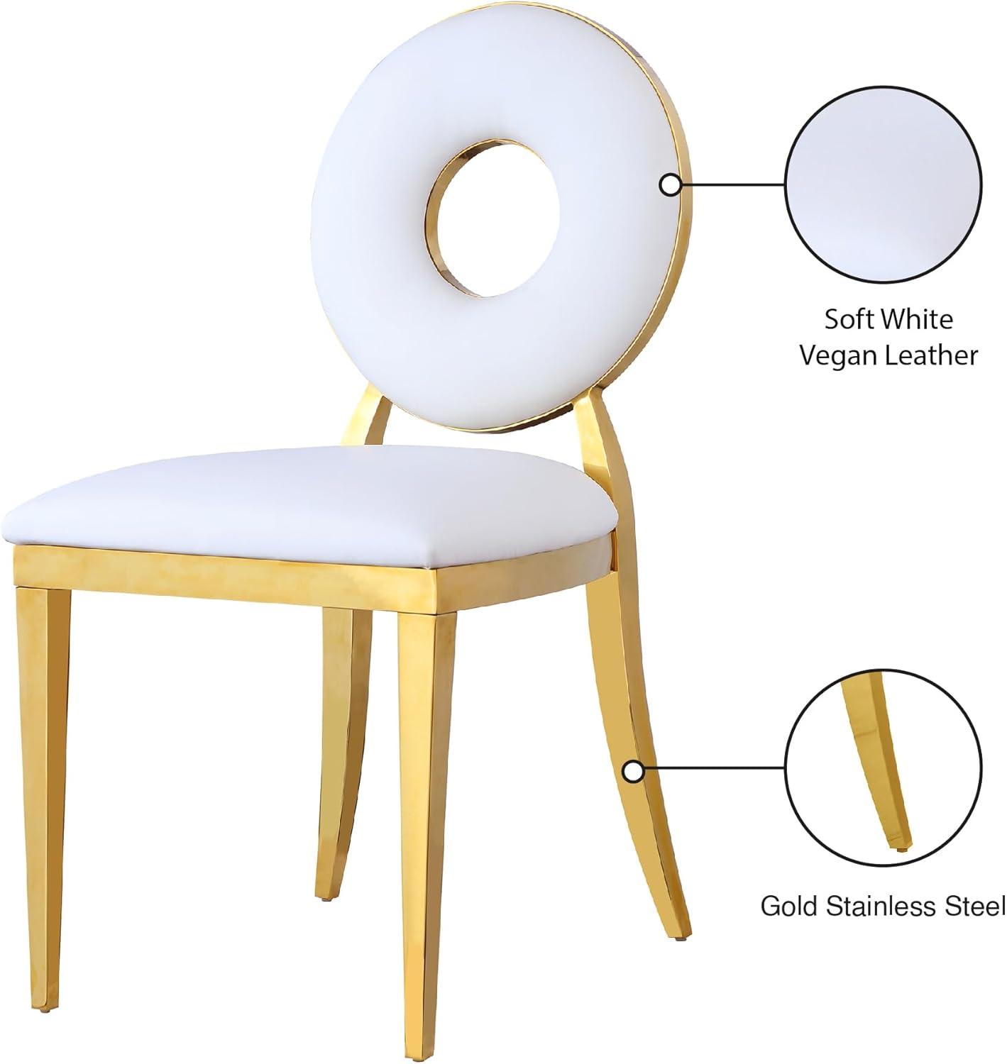 Willa Arlo™ Interiors Cantu 19.5'' H Faux Leather Upholstered Side Chair (Set of 2)