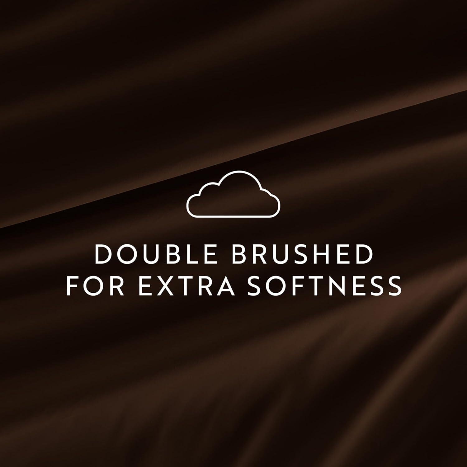 Simply Soft 6-Piece Wrinkle Free Microfiber Sheet Set with 16" Deep Pockets!