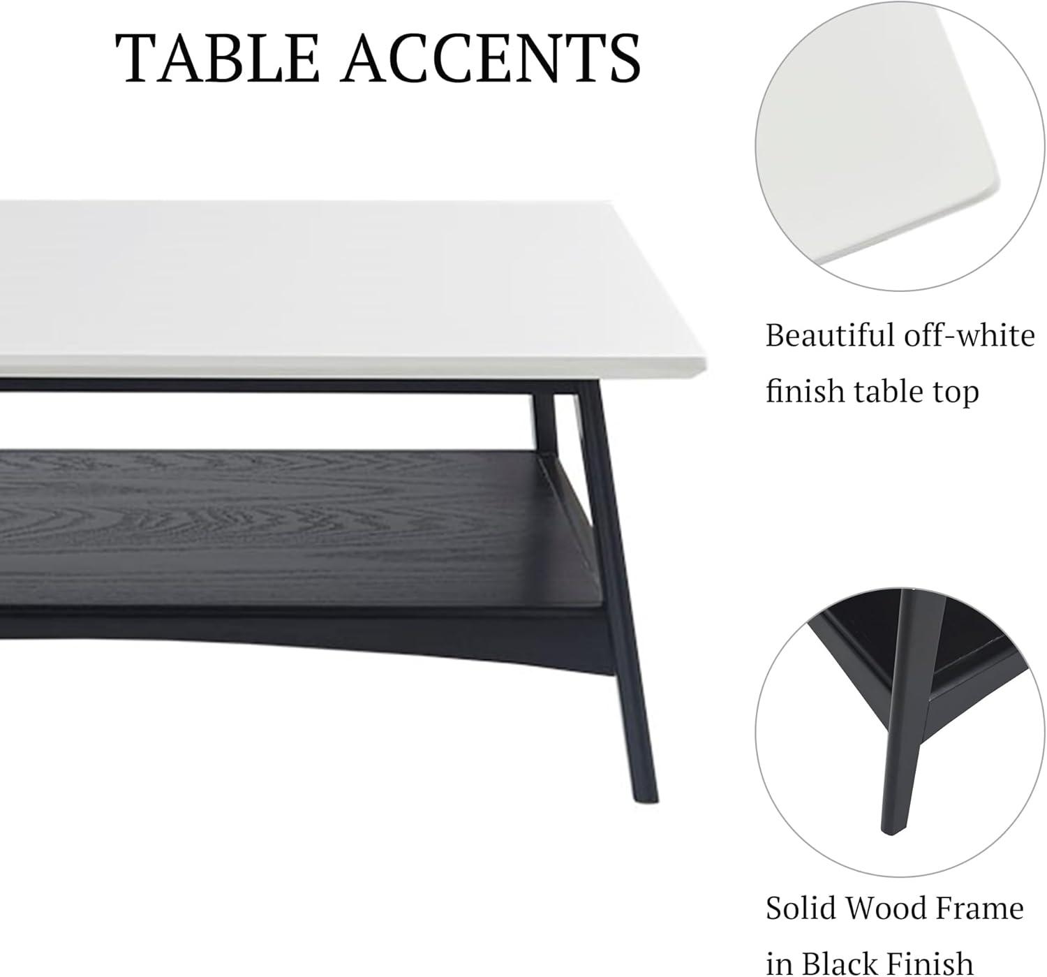 Parker 4 Legs Coffee Table with Storage