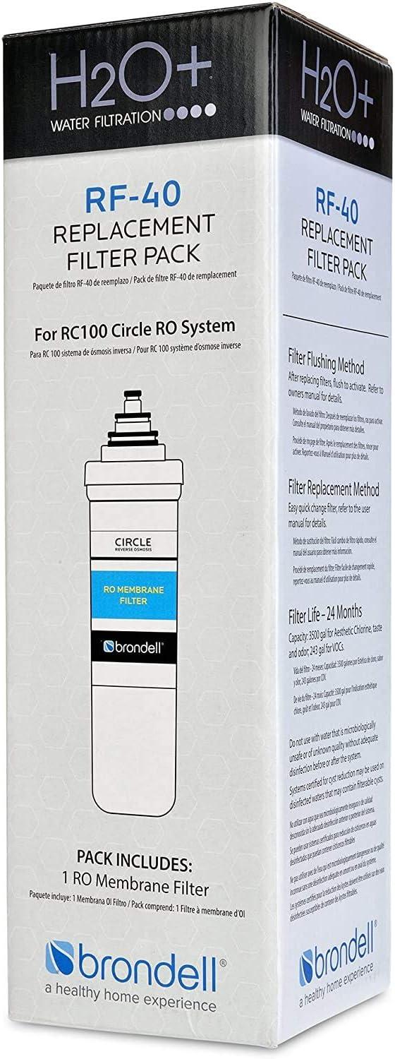 Brondell H2O+ Circle RO Membrane Replacement Filter
