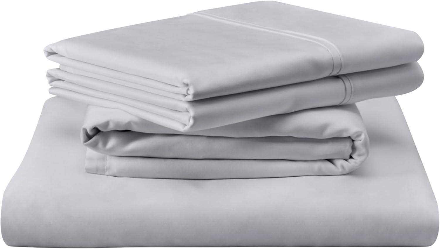 Tempur-Pedic Tempur Luxe Egyptian Cotton Sheet Set Silver Mist - Full