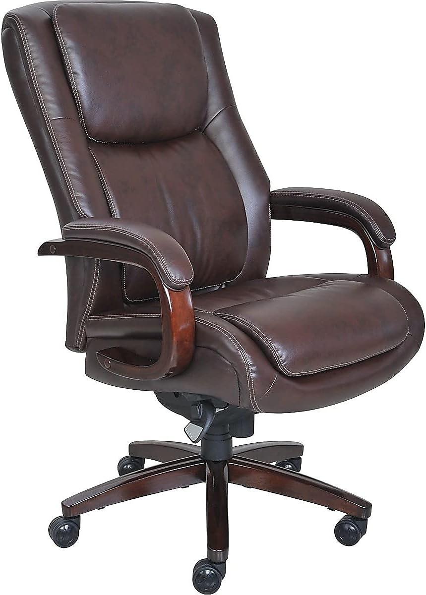 La-Z-Boy Winston Bonded Leather Executive Chair Brown (44763)