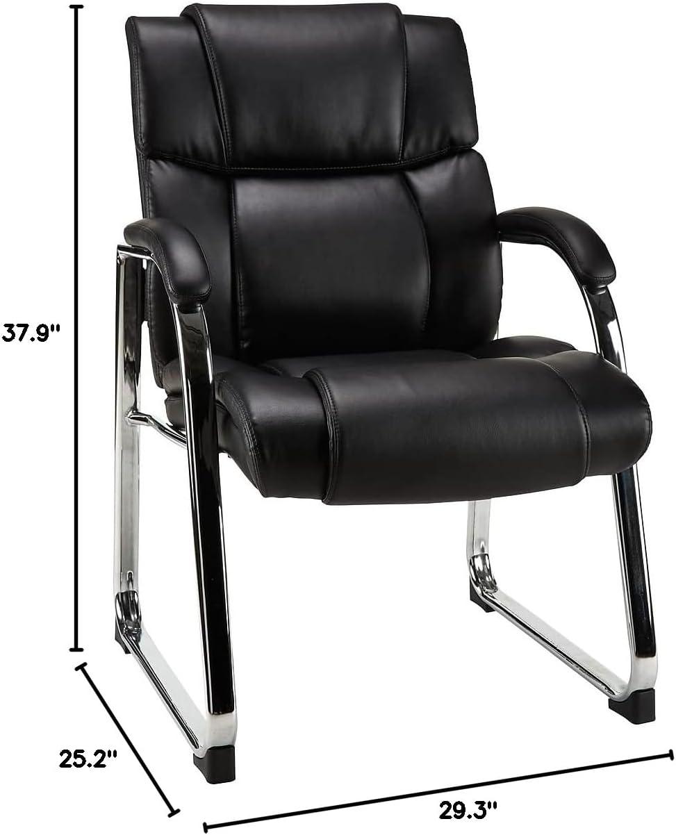 Staples Sonada Bonded Leather Guest Chair 28364