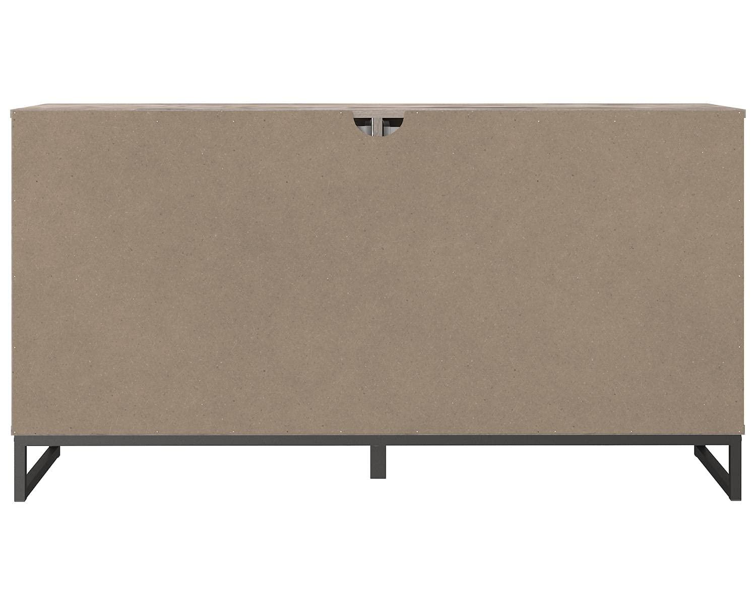 Signature Design by Ashley Casual Neilsville 6 Drawer Dresser, Whitewash
