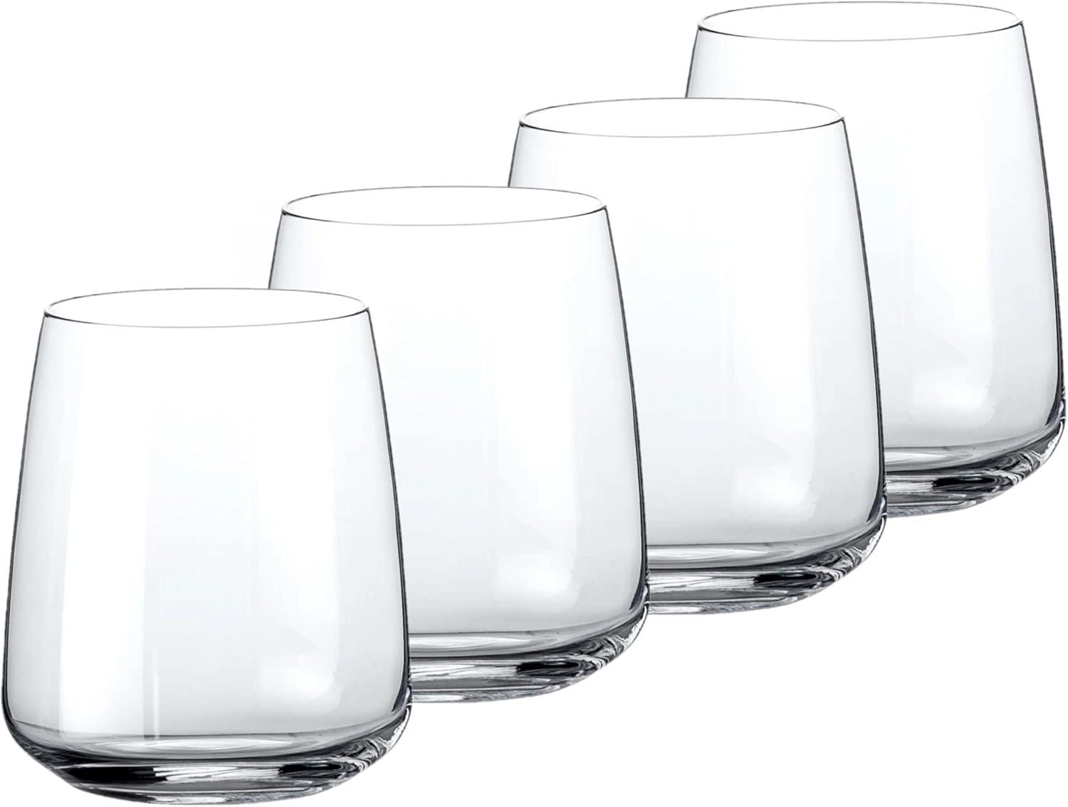 Bormioli Rocco Planeo Stemless Wine Glass - Set of 4