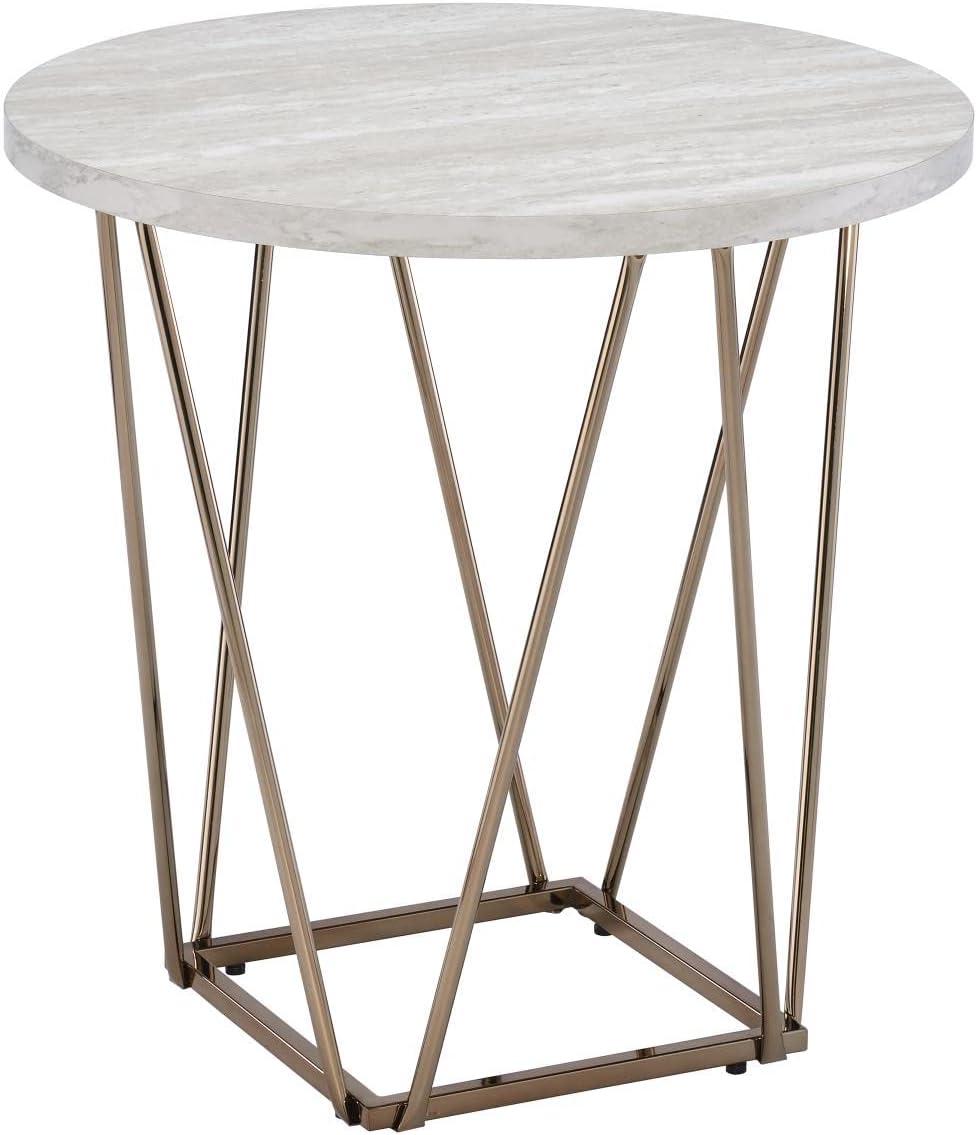 Rayne Round End Table - Steve Silver Co.