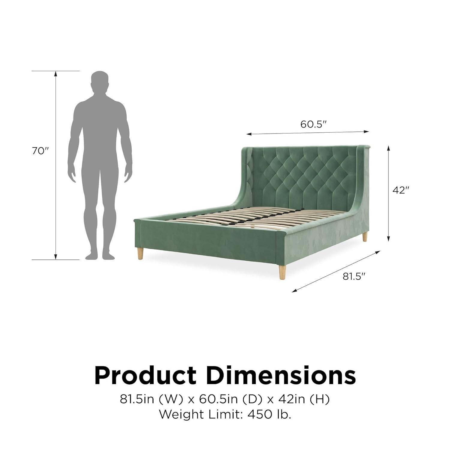 Ambrosia Full Platform Bed