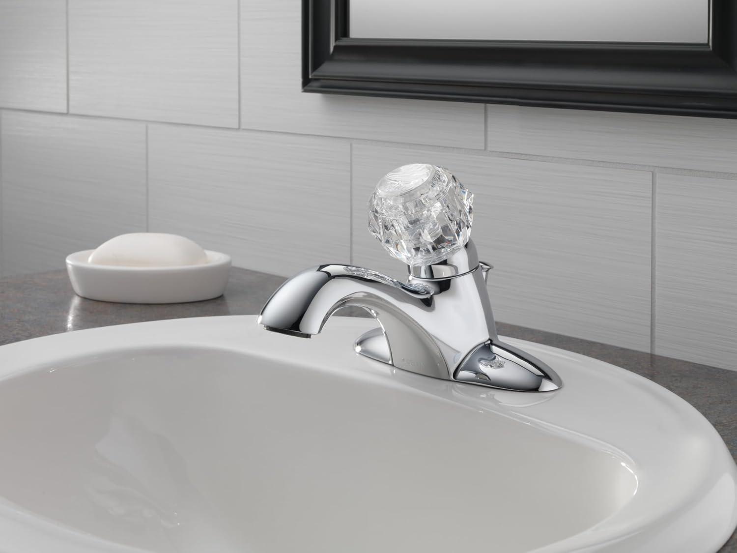 Classic Centerset Bathroom Faucet with Drain Assembly and DIAMOND™ Seal Technology