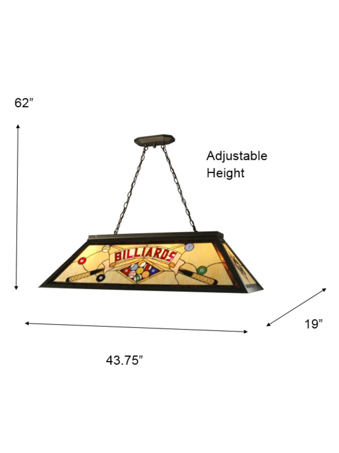 Winston Porter Mordenhill 4 - Light Yellow Pool Table Lights Pendant