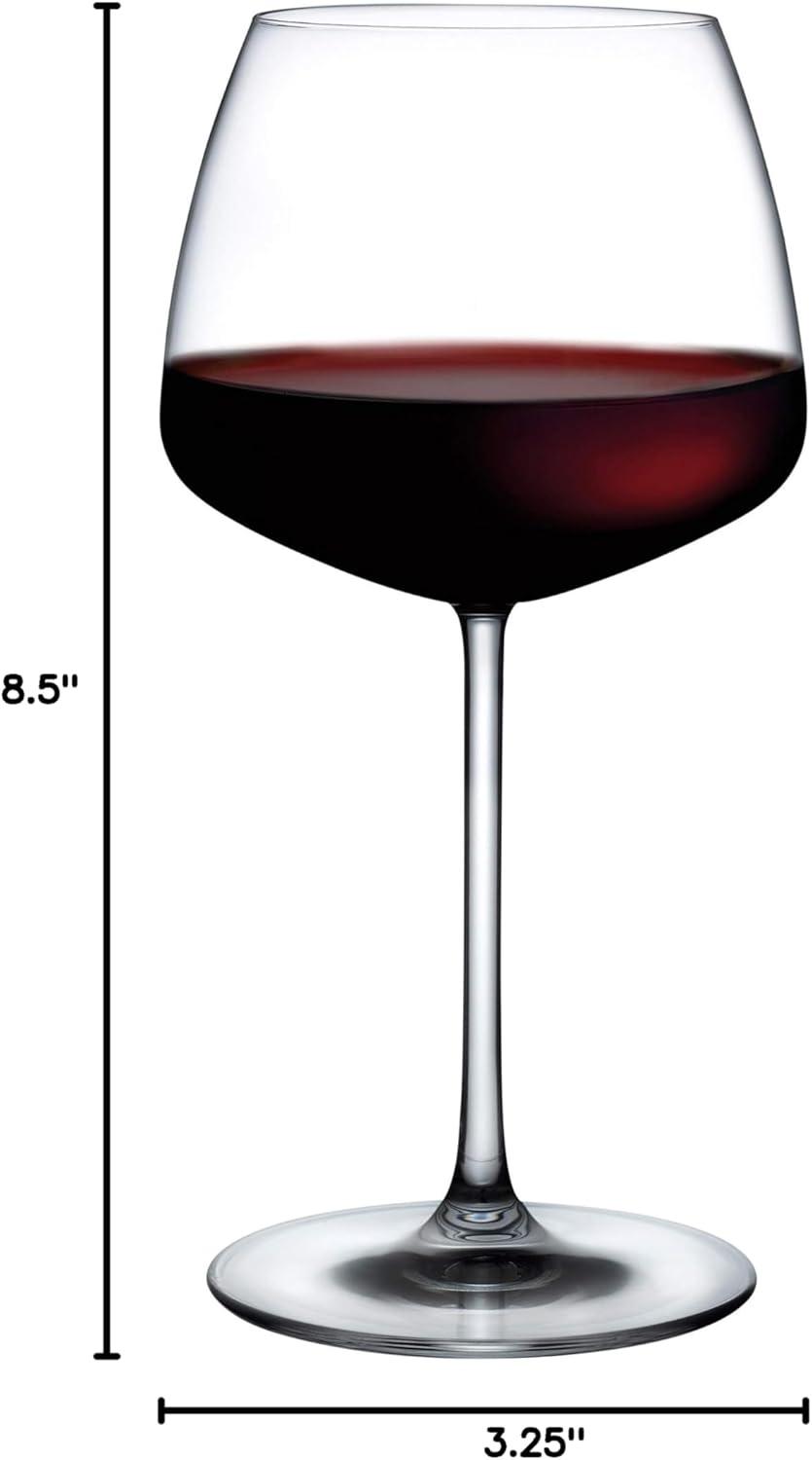 Nude Mirage 19.25oz. Crystal Wine Glass Set (Set of 2)