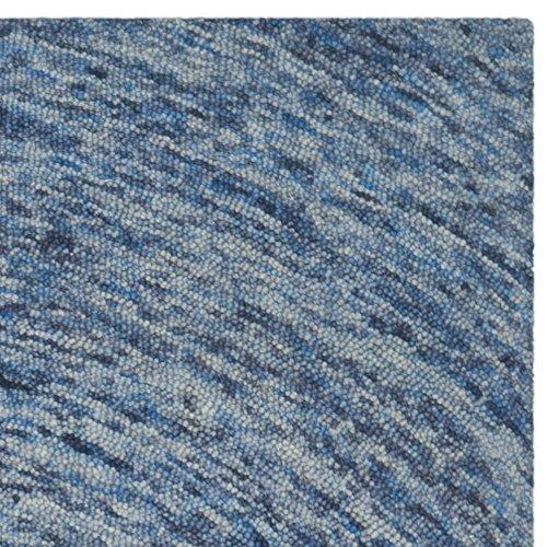 Ikat IKT633 Hand Tufted Area Rug - Dark Blue/Multi - 4'x6' - Safavieh
