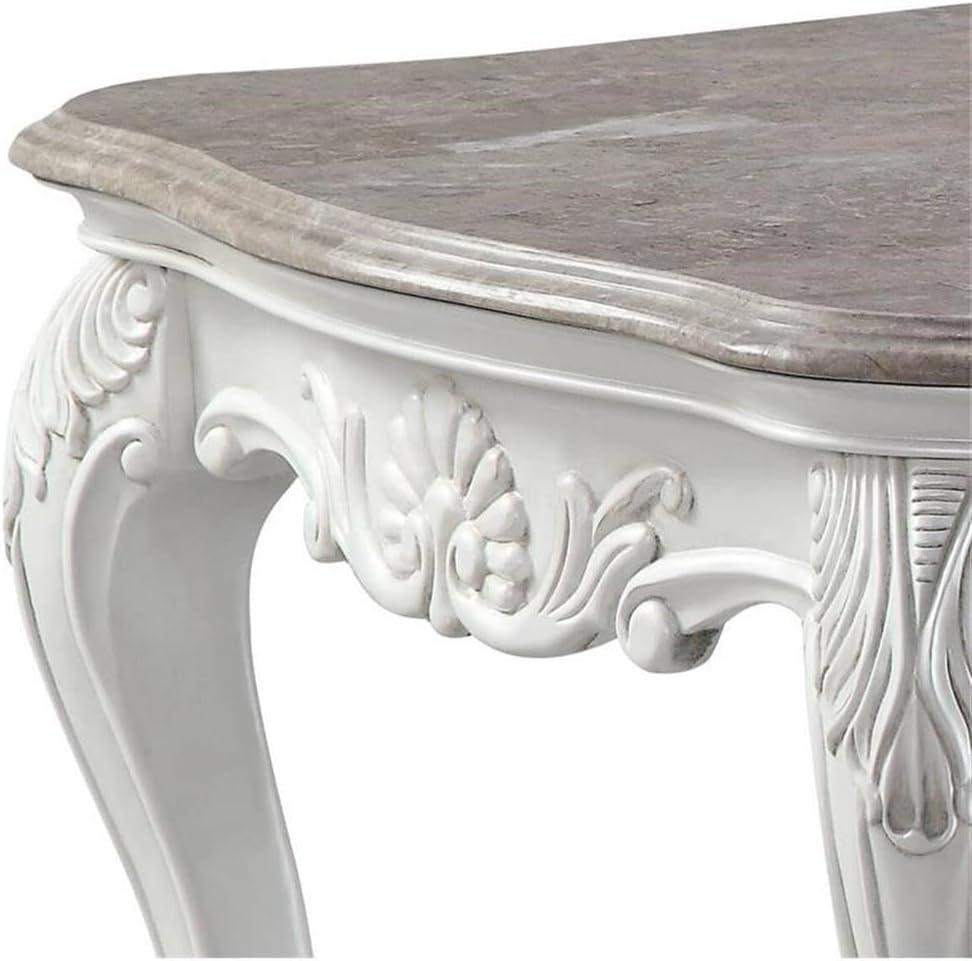 ACME Ciddrenar Coffee Table in Beige and White