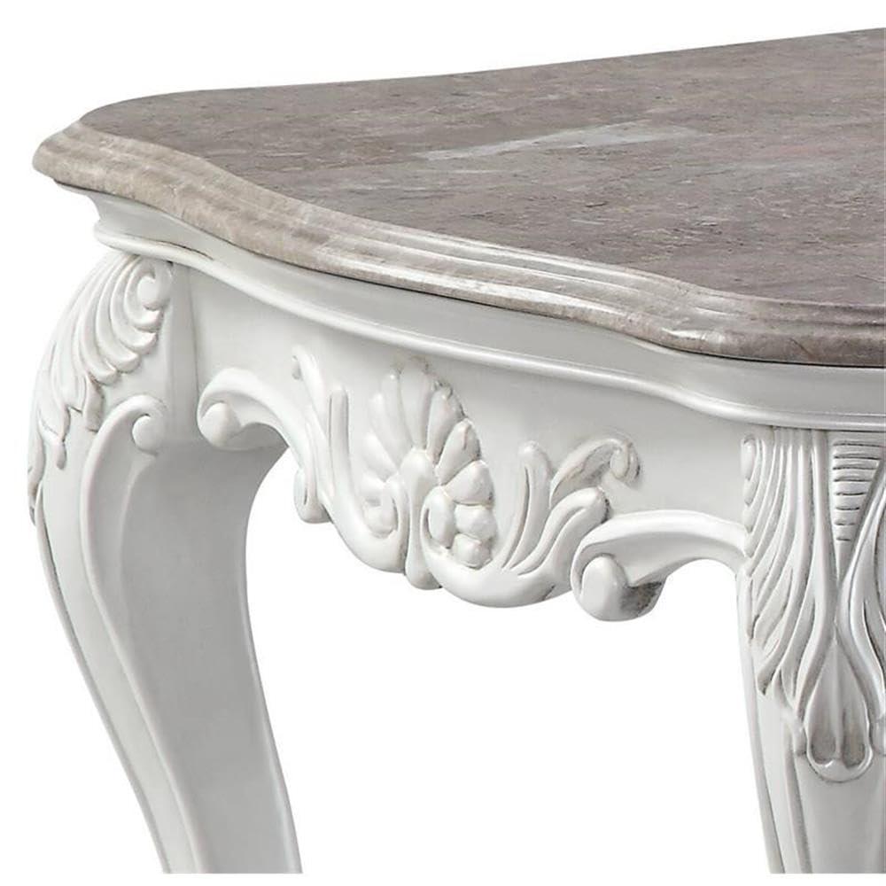 ACME Ciddrenar Coffee Table in Beige and White