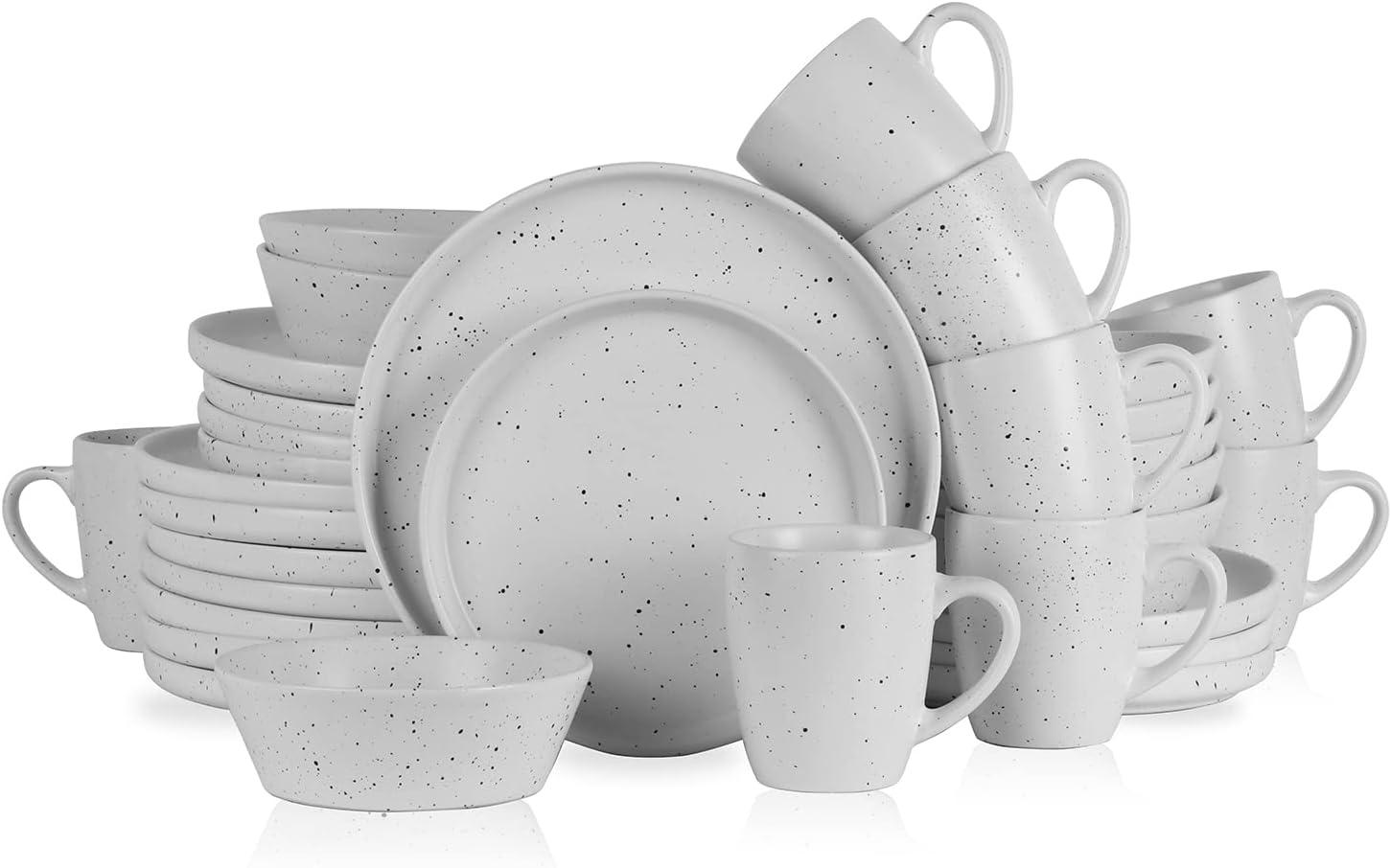 Stone Lain Stone Lain Jade 32-Piece Dinnerware Set Stoneware (Set of 32)