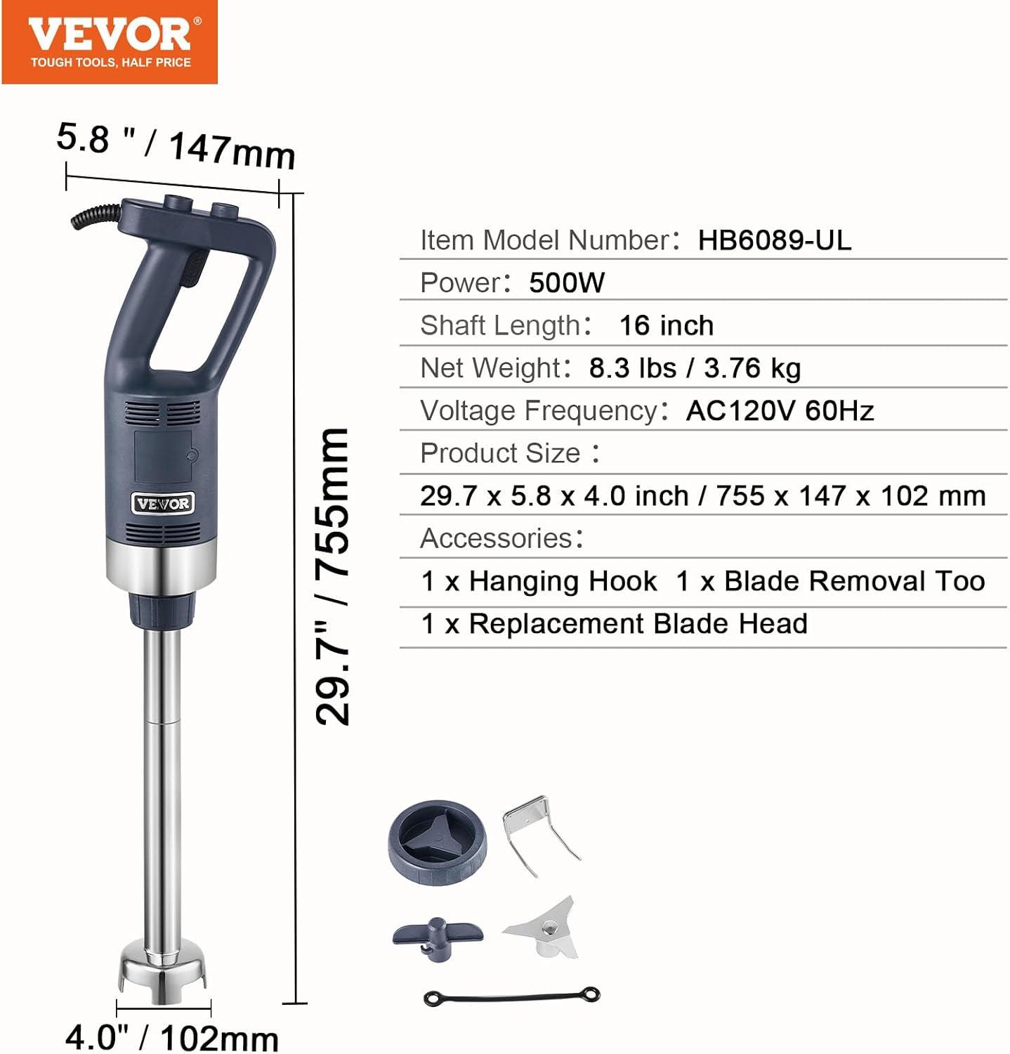 VEVOR Hand Mixer