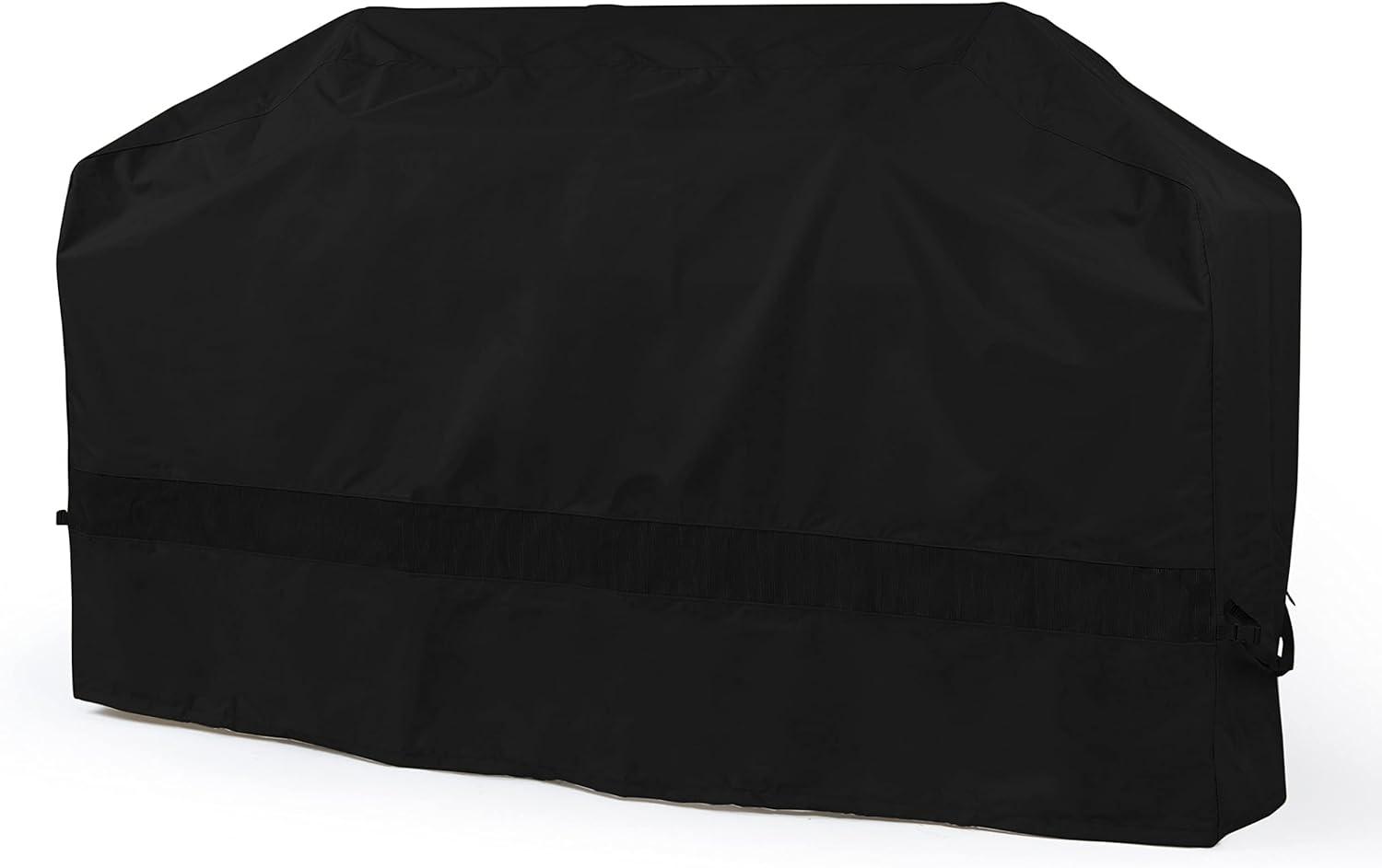 Covermates Island Grill Cover - Weather Resistant Outdoor Cover, Heavy Duty bbq Covers for Large Island, Elite 300D Polyester, 98 Inch, Black