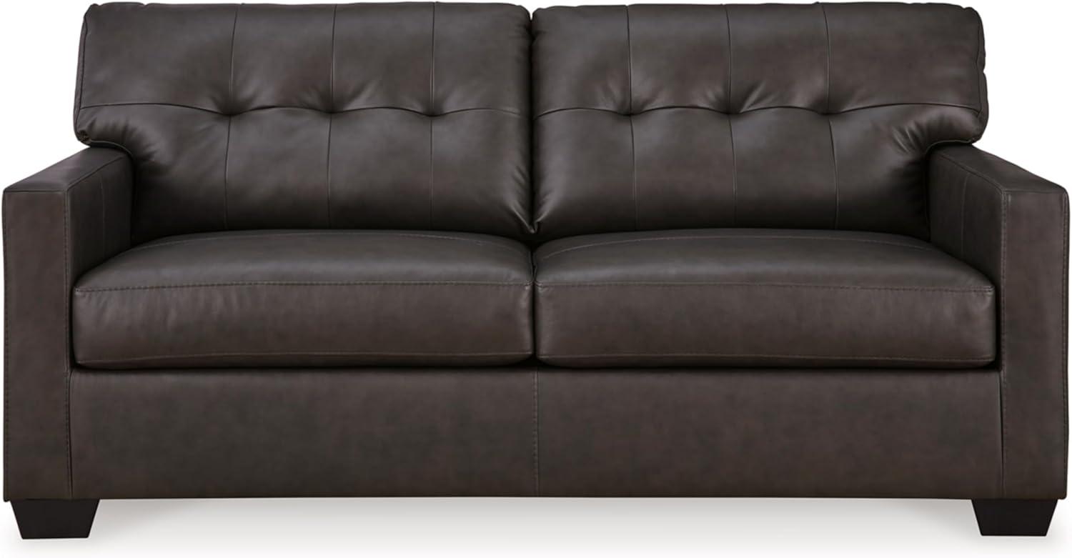 Full Storm Faux Leather Memory Foam Sectional Sofa