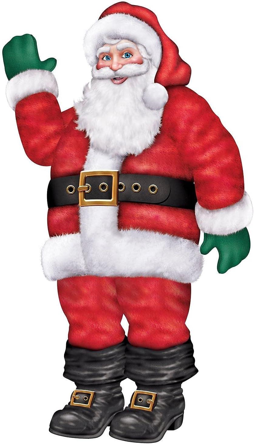 Beistle 5' 6" Jointed Santa 20015