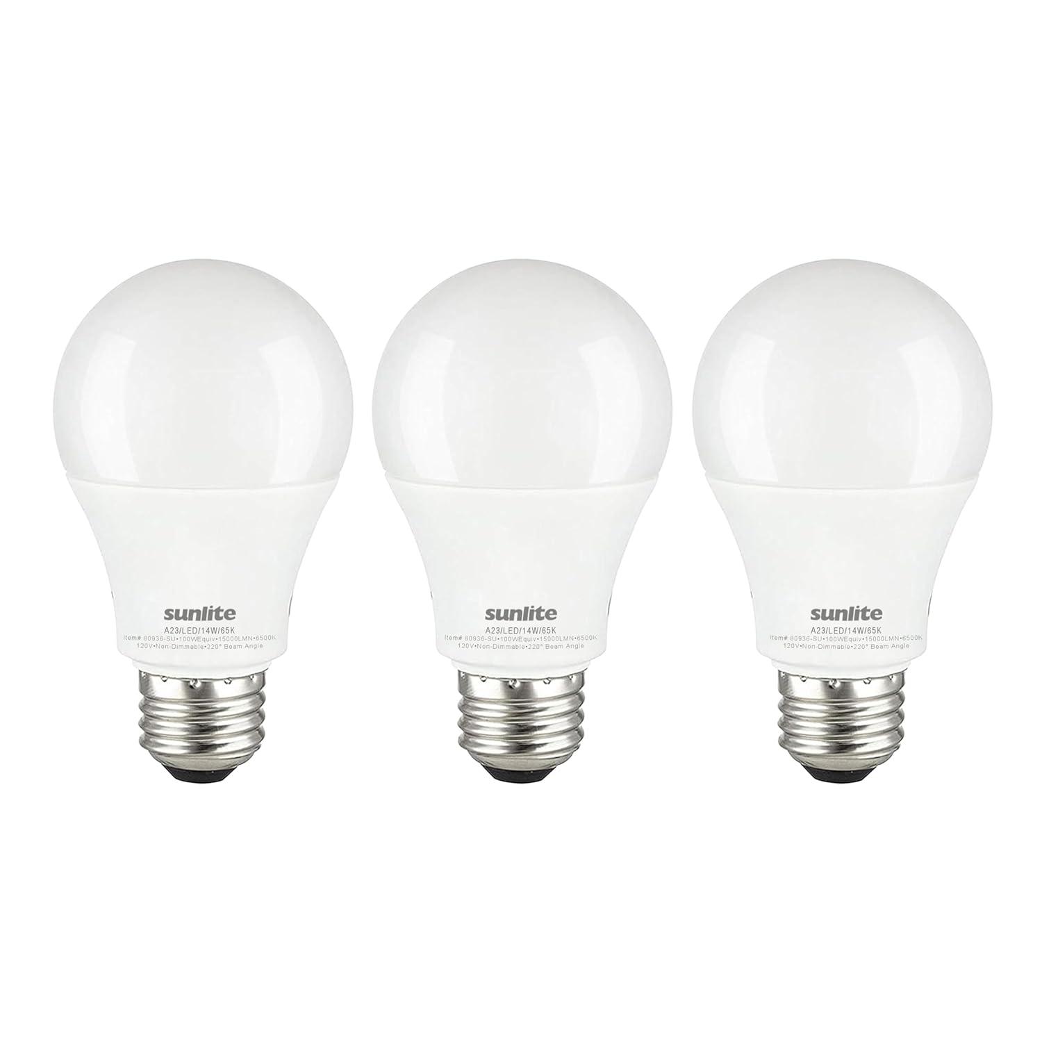 White Frosted LED Screw-in Light Bulbs for Commercial Use