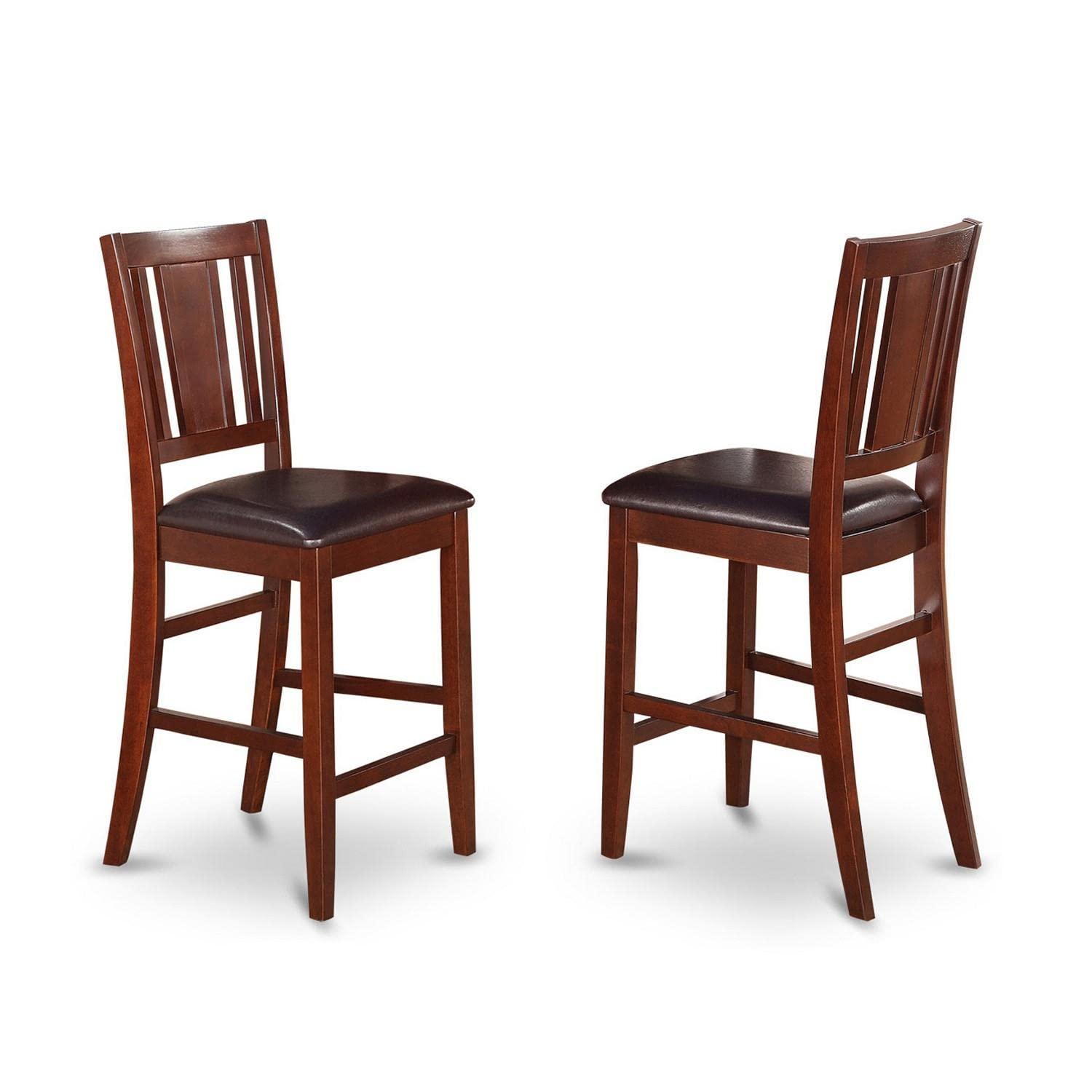 5 Piece Pub Table Set-Counter Height Table and 4 Stools