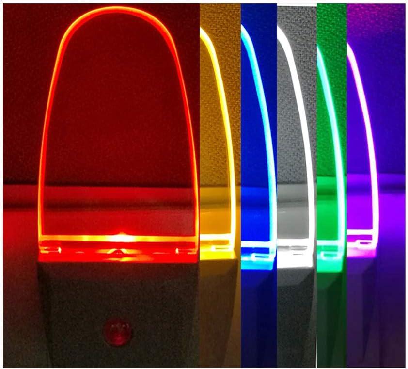 Multicolor RGB LED Night Light with Dusk to Dawn Sensor