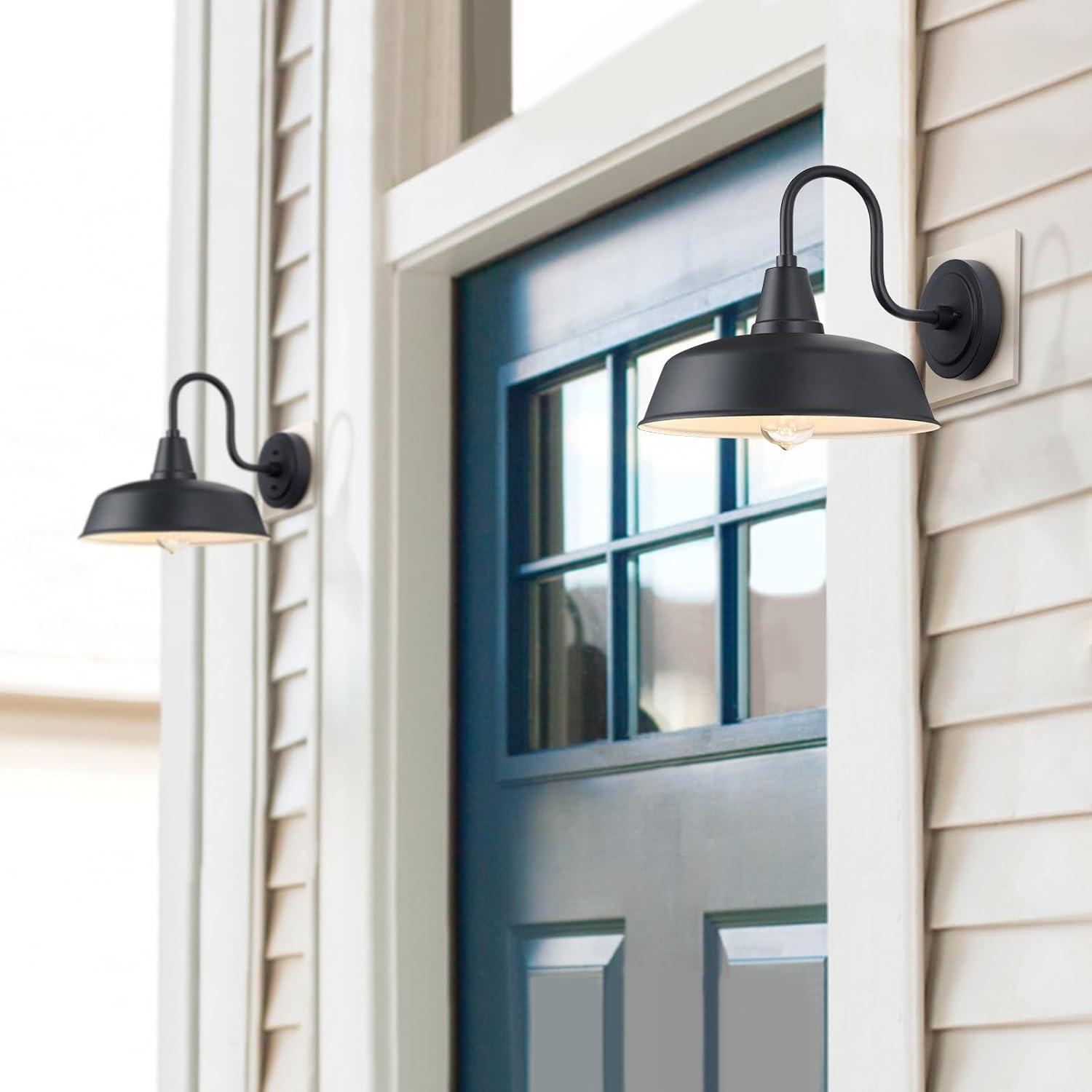 Blakeston Single Light Bell Outdoor Aluminum Wall Light