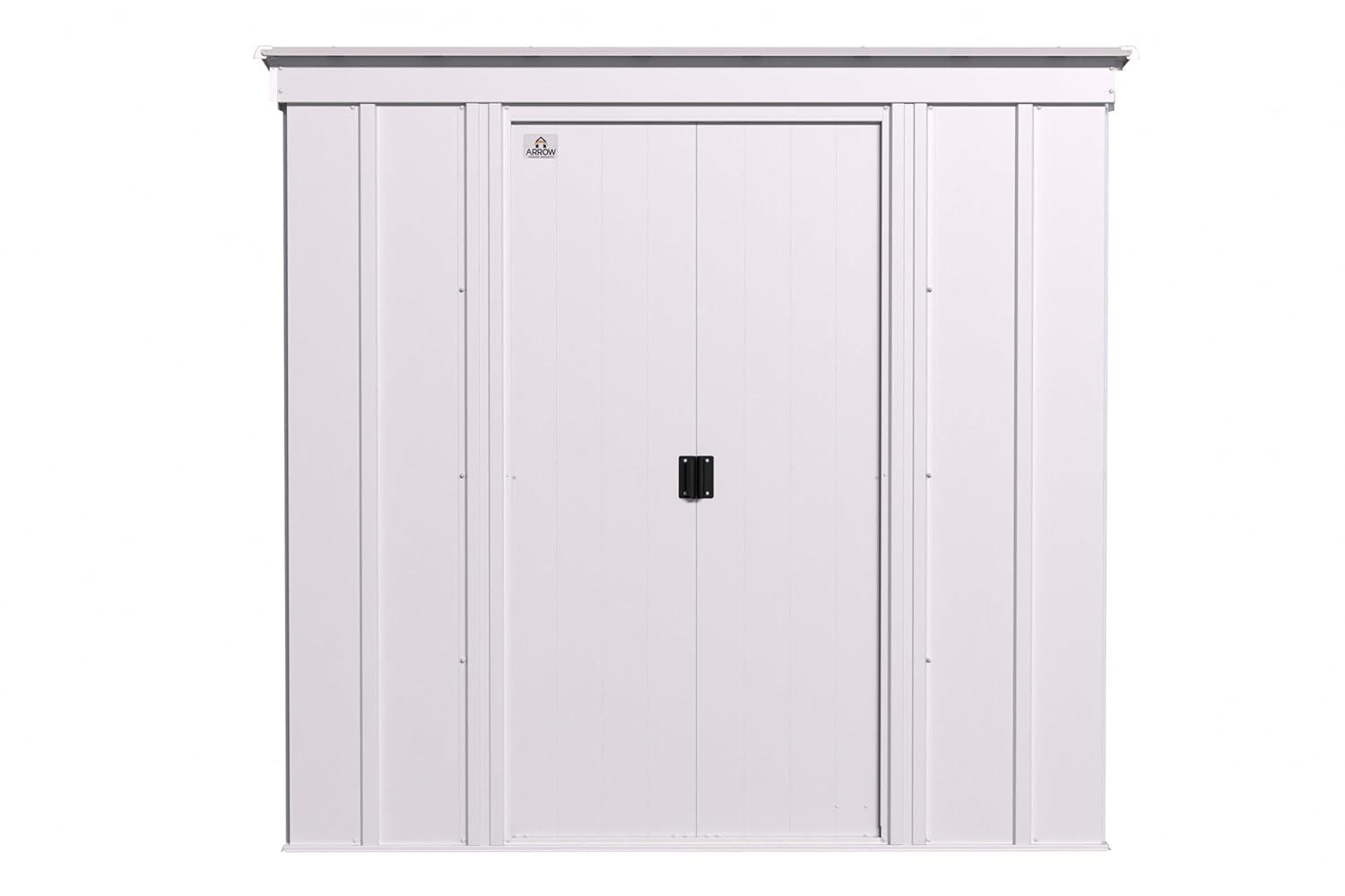 Arrow Arrow 6 ft. W x 4 ft. D Metal Tool Shed