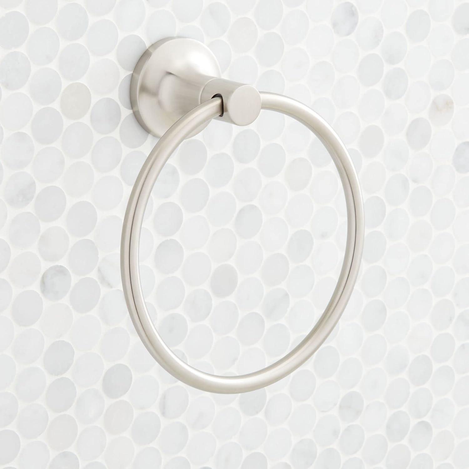 Lentz 6-1/2" Wall Mounted Towel Ring