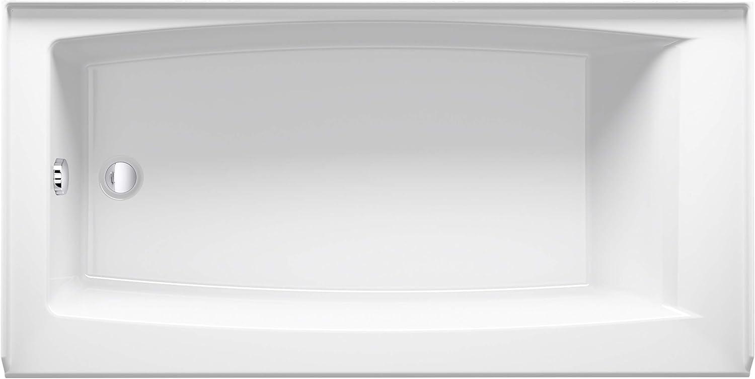 Entity 60" X 30" Alcove Bath with Integral Apron and Integral Flange