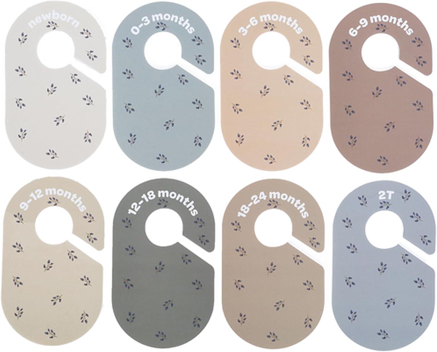 Blueberry Polypropylene Baby Closet Dividers Set of 8