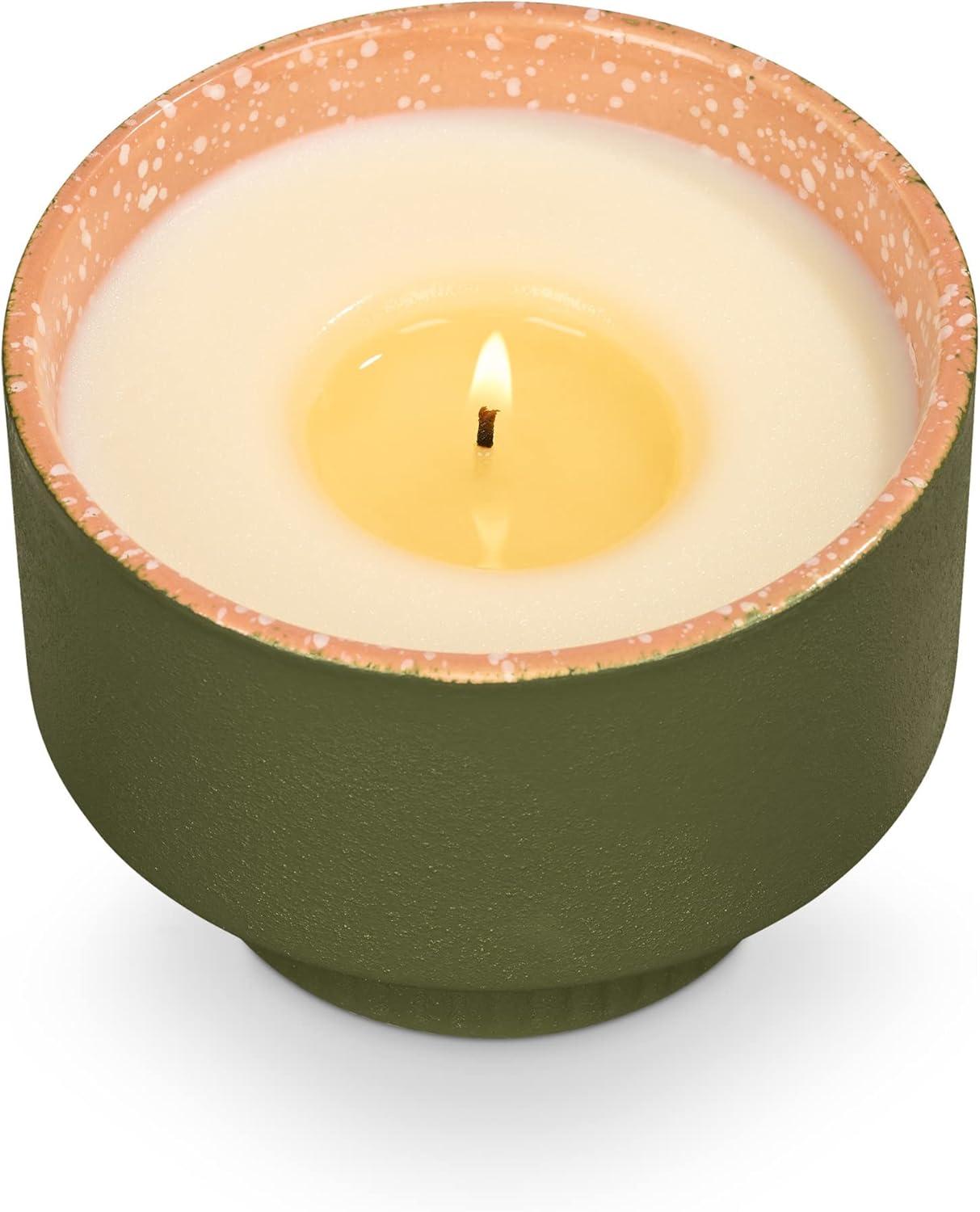 ILLUME Verde Ceramic Candle