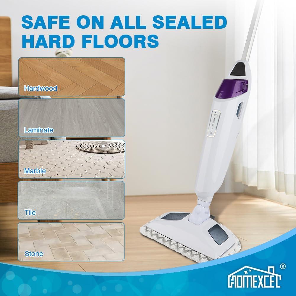 Detetap Steam Mop Replacement Pads Compatible with Bissell Powerfresh Steam Mop 1940 1806 1440 1544 Series, Model 19402 19404 19408 2685A 2075A 1940A 1940Q 1940T 1940W, Steam Mop Pads Refills,4 Pack