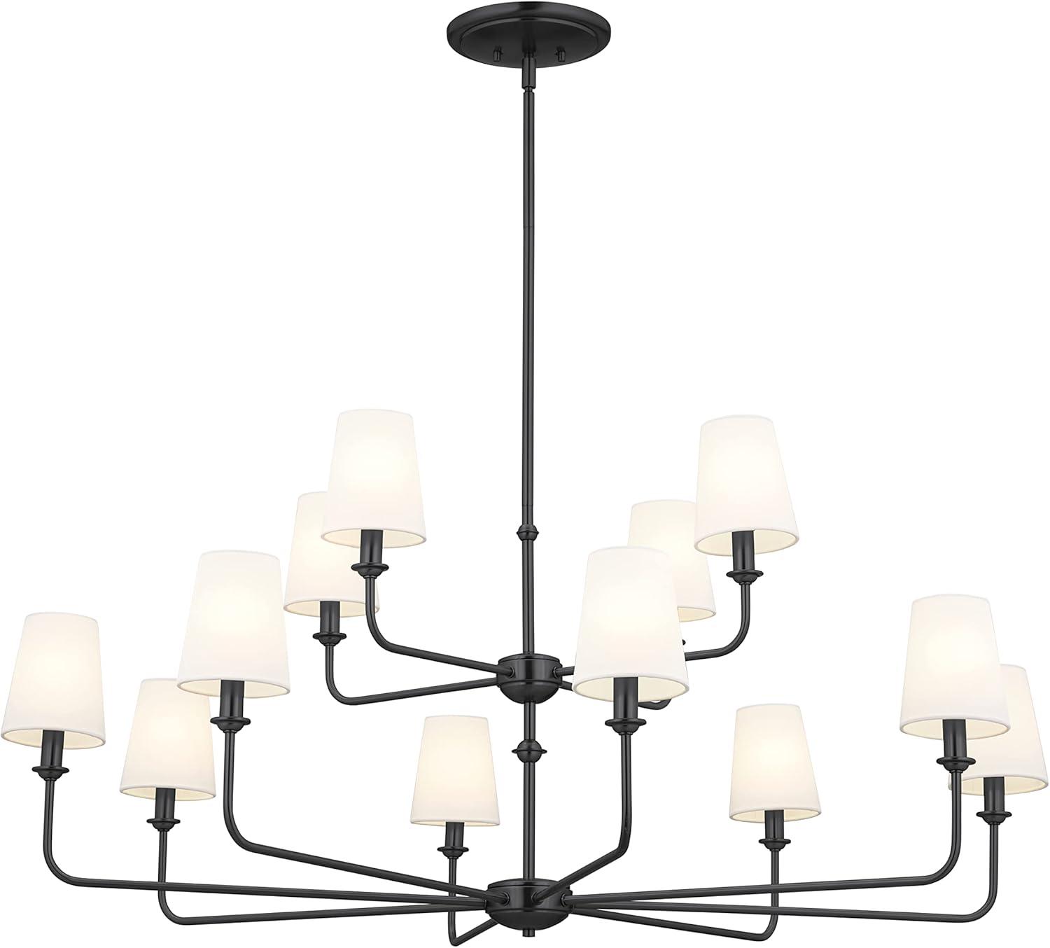 12 - Light Dimmable Classic / Traditional Chandelier