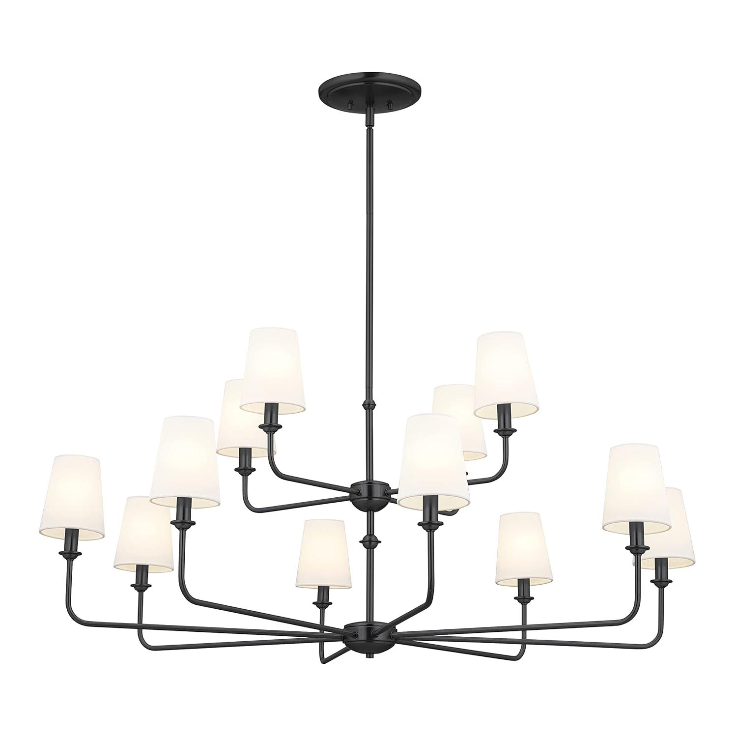 12 - Light Dimmable Classic / Traditional Chandelier