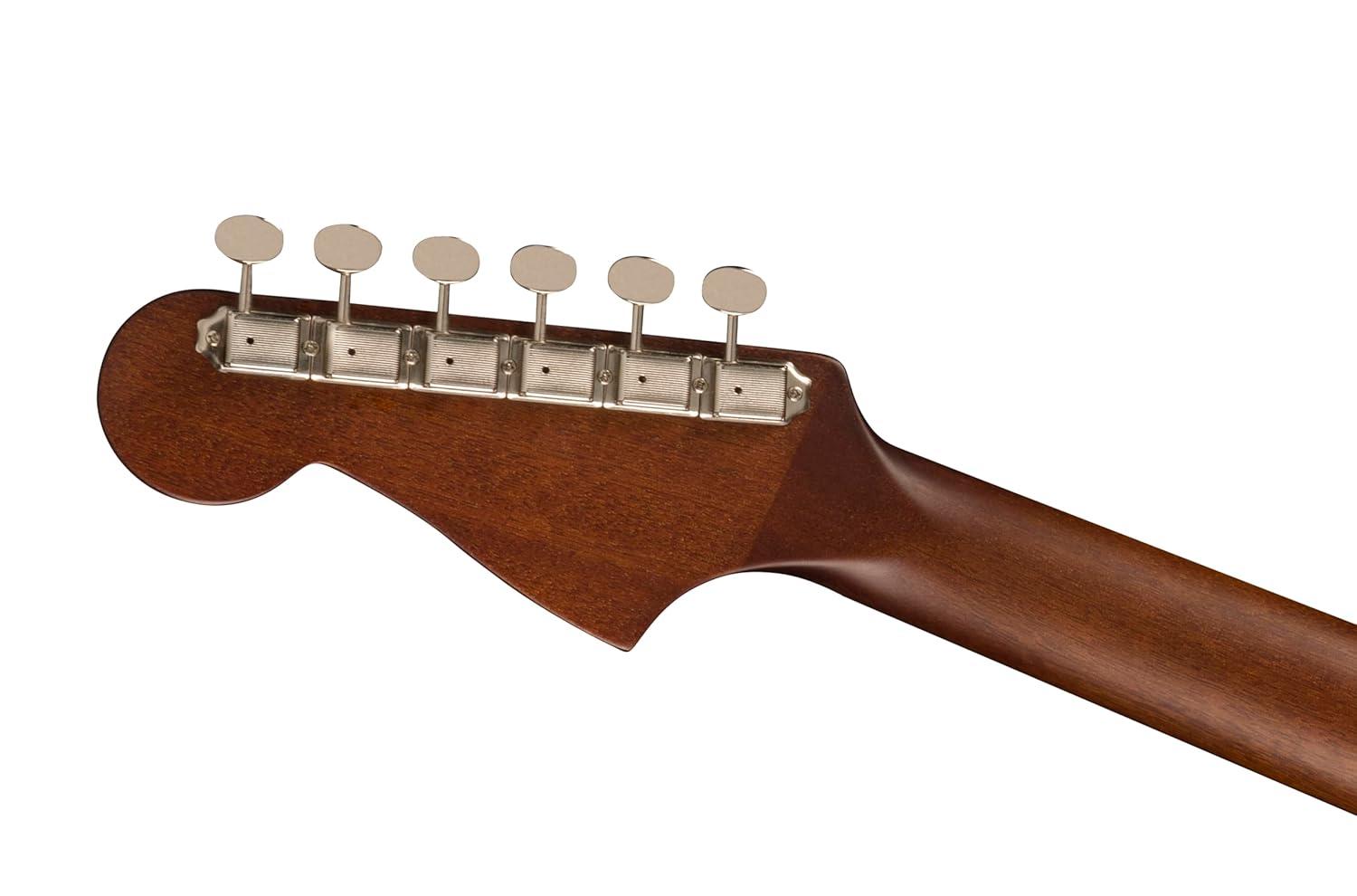 Fender Newporter Player Auditorium Size Acoustic Electric Guitar, Natural