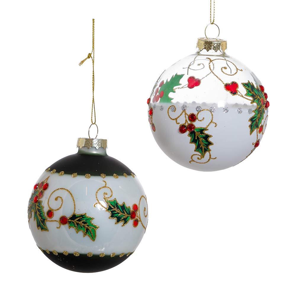 Kurt Adler Glass Ball Ornament