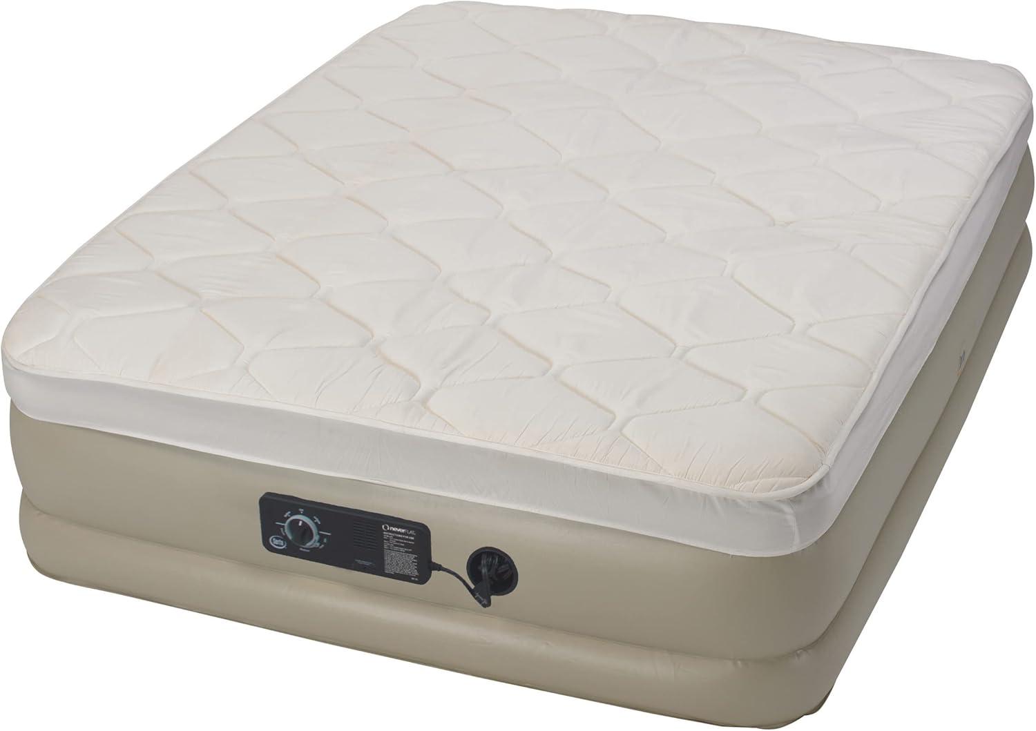 Serta 18" Pillow Top Air Mattress with Neverflat Pump - Queen
