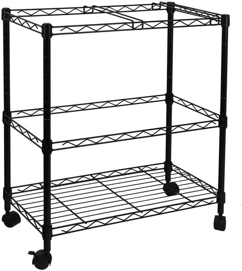 28'' H x 24'' W File Cart with Wheels