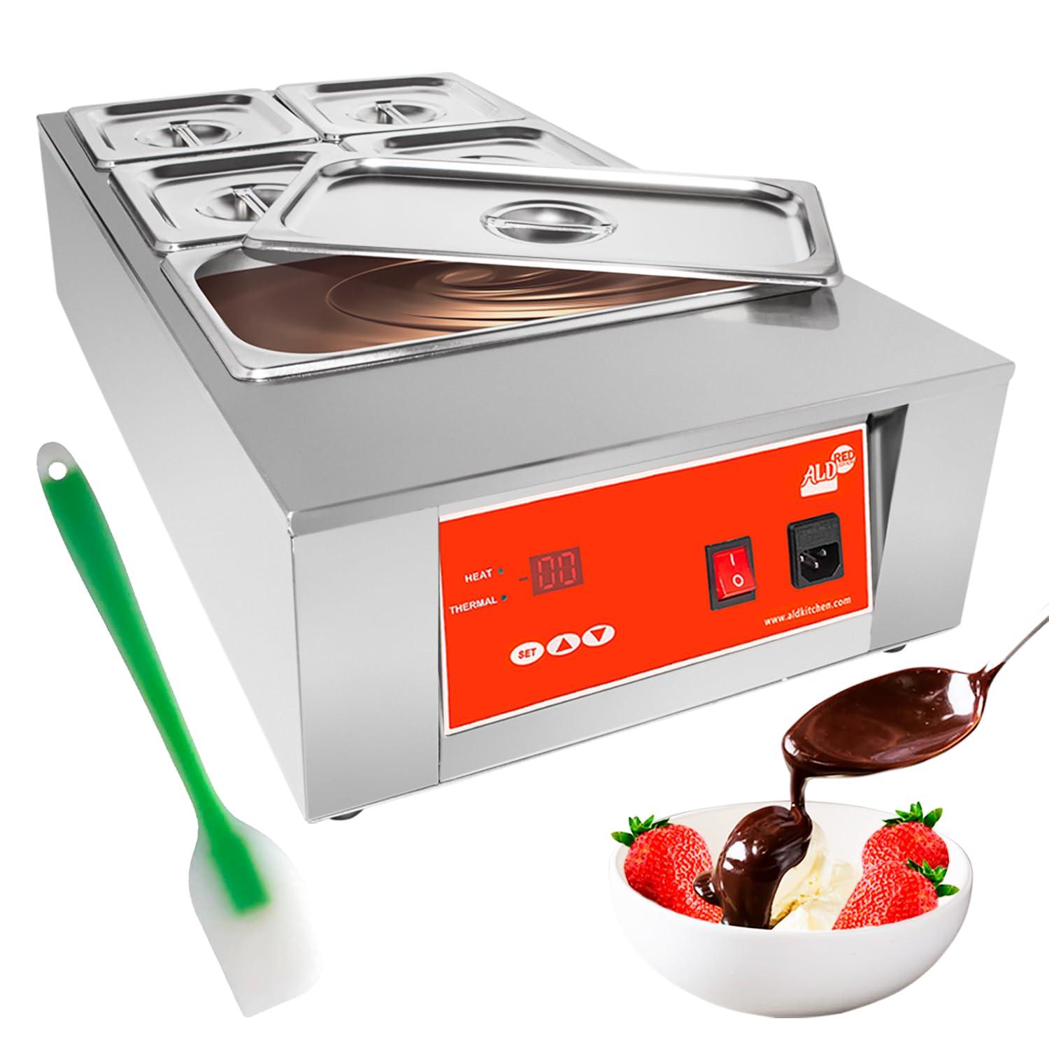 Electric Chocolate Tempering Machine | Commercial Chocolate Melting Pot | Stainless steel | Digital