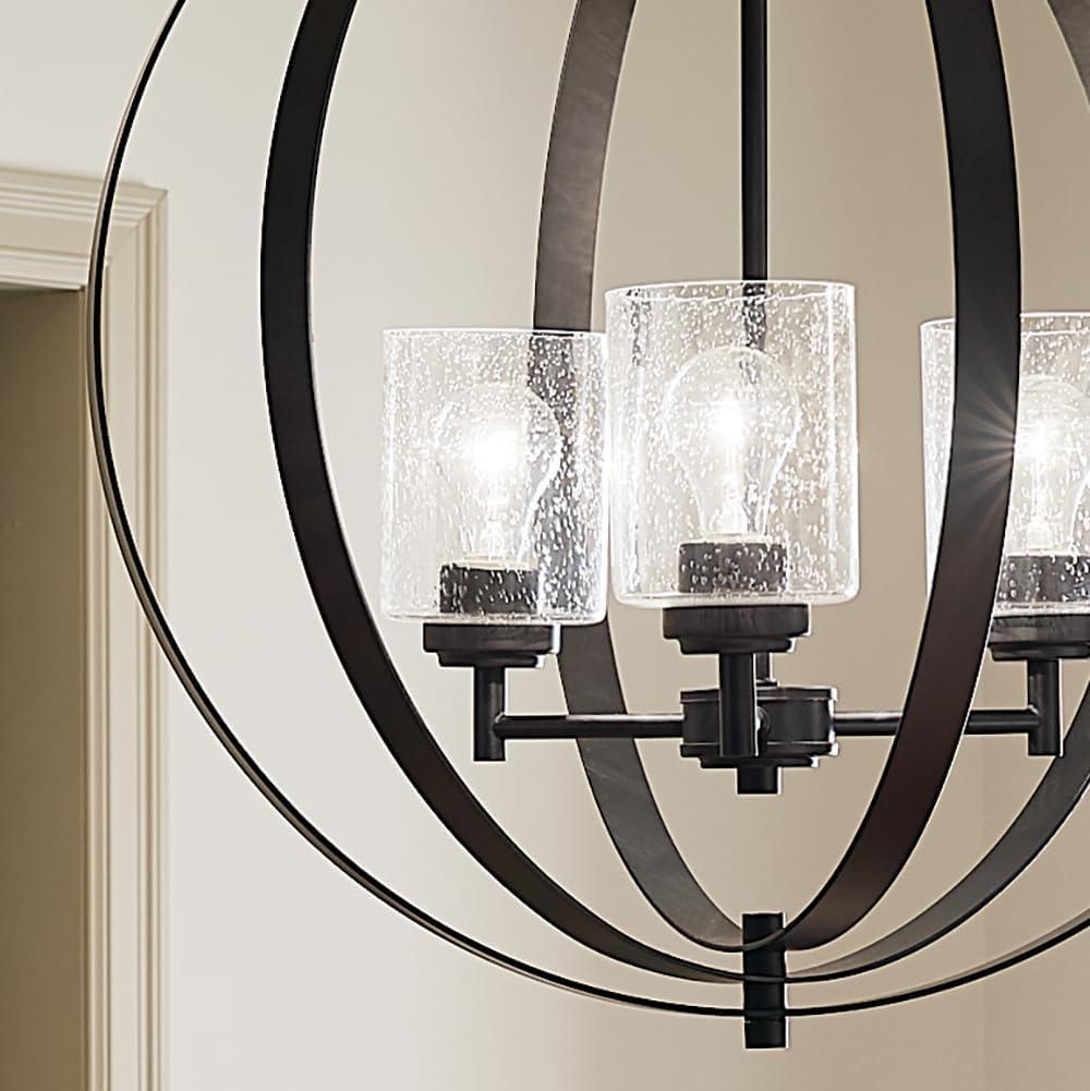 Kichler Lighting Winslow 3 - Light Dimmable Geometric Chandelier